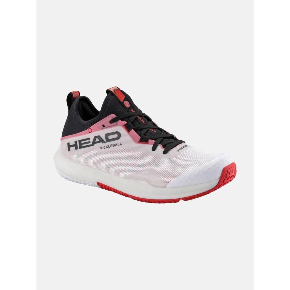 NEW HEAD men's motion pro pickleball shoes in white-red